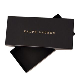 Ralph Lauren Black Box with Gold Lettering